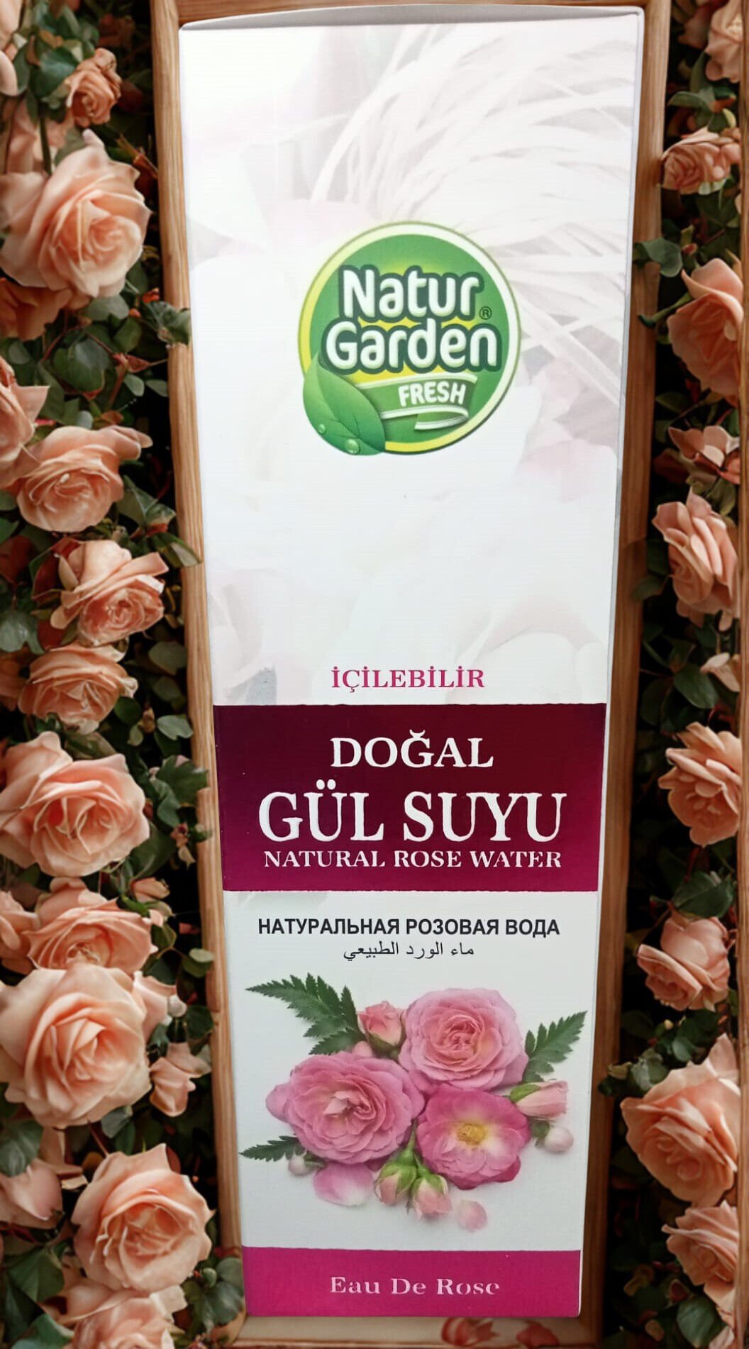 Doğal Gül Suyu