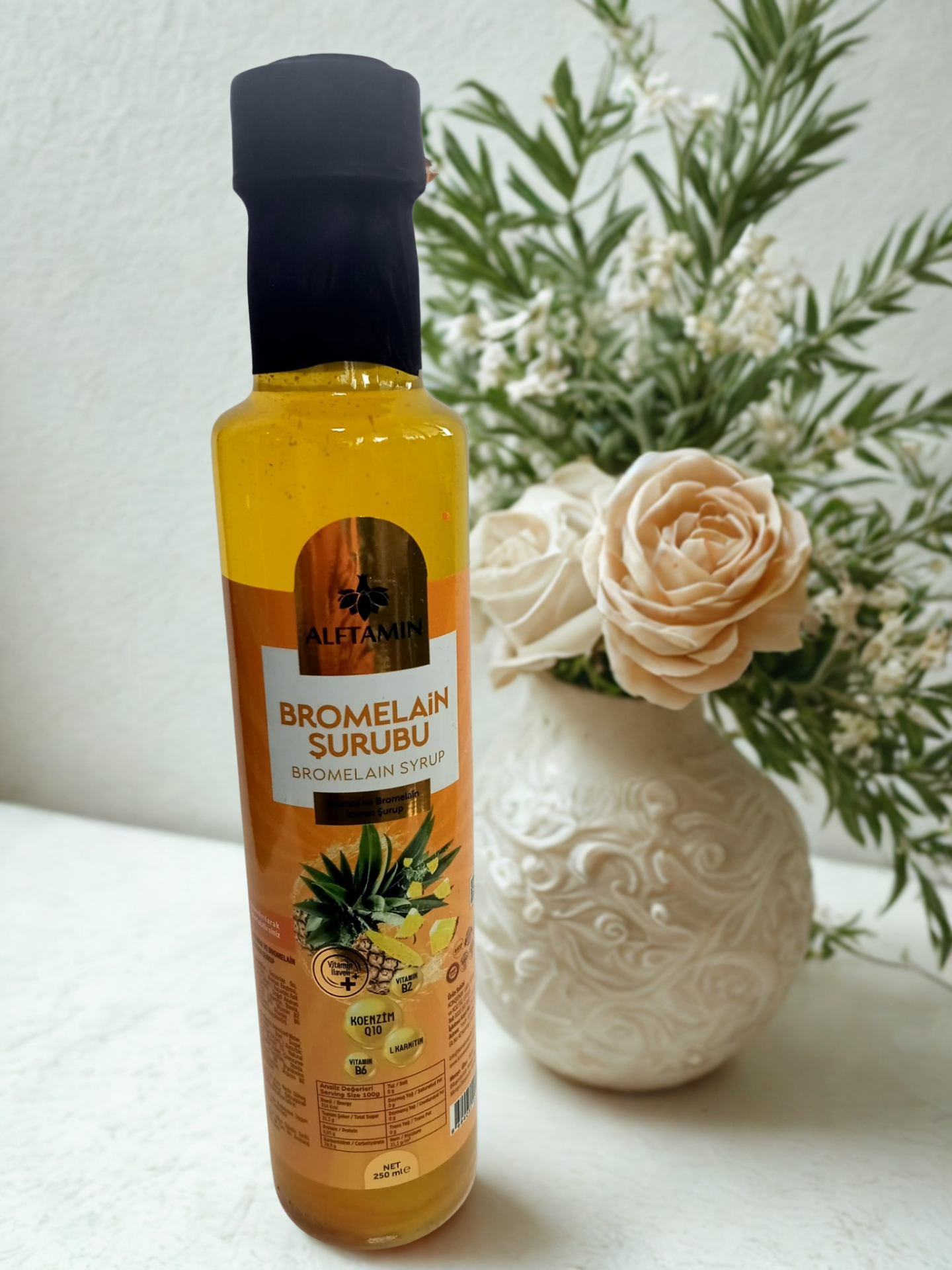 ALFTAMIN Bromelain Şurubu